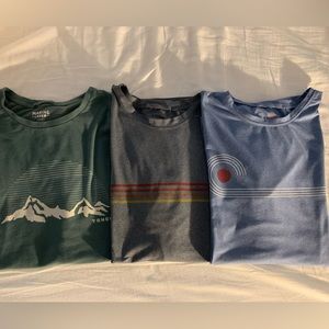 Bundle of 3 Marine Layer Sport Tees | M